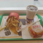 マクドナルド - スパチキバーガー（スパイシーチキンバーガー）セット