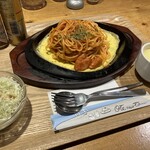 珈琲屋かれんと - 鉄板ナポリタンセット