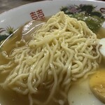 桔梗屋 - ちぢれ麺。