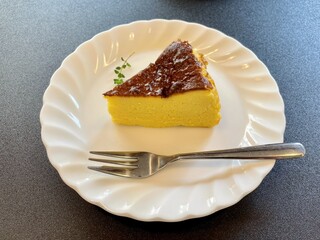 Ketorudoramu - 自家製カボチャケーキ 400円　程よい甘さでふんわりした食感^^