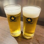 いきなりステーキ - 生ビール