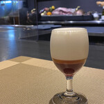 鉄板焼 Baknos - 食前酒だけど、写真的に最後になりました