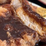 とんかつ荘 フジマル - ロース断面