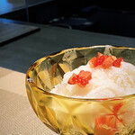 鉄板焼 Baknos - 甘酒のソルベ