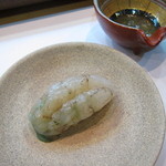 寿司栄 - ガス海老