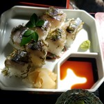 Matsutake - 飛魚の棒寿司