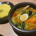 Kanakoのスープカレー屋さん - 思いっきり野菜