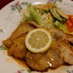 二葉會館 サンセール - 三元豚ロース肉の生姜焼き
