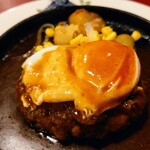 二葉會館 サンセール - 特製ハンバーグステーキ(デミグラスソース)