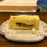 勢麟 - 浜名湖　天然鰻　鰻巻き　山葵で