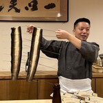 勢麟 - 笑顔の素敵なご主人と浜名湖天然鰻