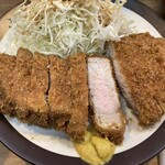 桐半 - 上ロースカツ定食