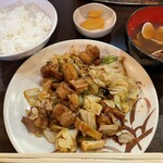 Yakitori Horumon Osumi - ホルモン定食  めちゃうま