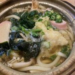 よし乃 - 鍋焼きうどん¥1400