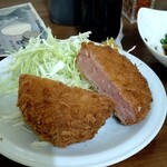 立ち呑み とーど - ハムカツ 250円