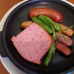 プリュファン - メインの5種の温ソーセージ