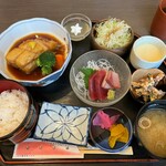 Oshoku Jidokoro Taku Zen - 角煮定食1200円