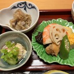 小文字 久芽乃 - 生湯葉・切干大根・煮物