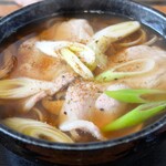 稲庭うどん延寿庵 - 肉そば