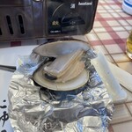 食堂はまかぜ - 味付けは無し。身に蓄えた海水の塩分のみ。うまい