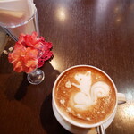 Latte art cafe Crema - Sカプチーノ600円☆