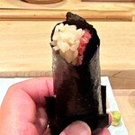 鮨菜 和喜智 - ねぎトロ巻き　有明海苔