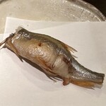 鮨菜 和喜智 - ししゃも　炭火焼き