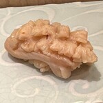 鮨菜 和喜智 - 北寄貝　炙り