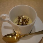 Trattoria NOTO - さつま芋の冷製スープ
