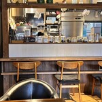 ヨリミチカフェ - カウンター席