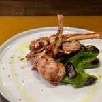 オステリア オルト - 子羊のランプ ロースト