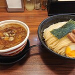 つけ麺 きらり - カレーつけ麺大盛+200ｇ麺増量