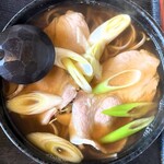 稲庭うどん延寿庵 - 肉そば