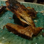 いろり庵 - 骨と頭を焼いてもらった