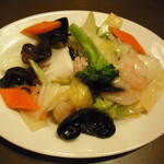 北浜 上海食苑 - 八宝菜