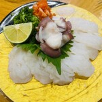 Sushi Hidezou - 生蛸のお造り