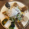 ふく田 - 季節野菜のおかず盛り合わせ¥900