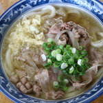 黒田屋 - 肉うどん670円