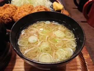 デンキヤホール - 味噌汁