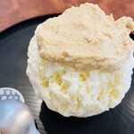 こひる庵 - 重めのクリームで慎重に食べるw