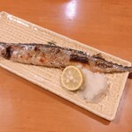 萬歳楽 - 秋刀魚の塩焼き