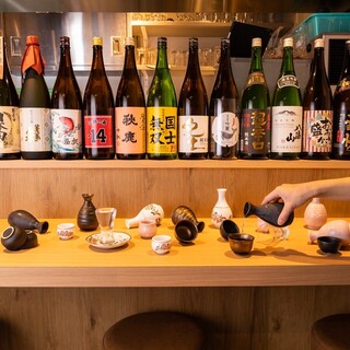 日本酒品饮种类丰富欢迎下班后等一位客人!