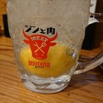 カウンター焼肉かるび - ジントニック