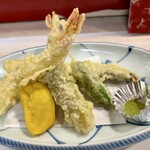 会津迎賓館　寿し万 - 天ぷら