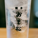 Gyouza Osomatsu - 焼酎ソーダもおすすめです