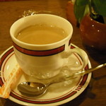 喫茶軽食 竹 - ホットカフェオーレ