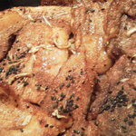 駿河 - 2013.11.2  カナダ豚肉アップ☆　胡椒、山椒、ゴマをかけたあと☆