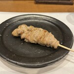 炭火焼鳥 いこか - せせり(塩味が効いていてビールが進む進む)