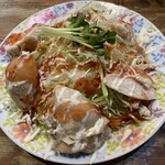 焼鳥居酒屋 ひびきやキッチン２・３ - ゆで鶏スイートチリ