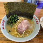 ラーメン六角家 - ラーメン＋海苔＋ライス　1,000円